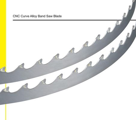 Lama da taglio CNC per tempra curva Cnc per lame per seghe a nastro per legno