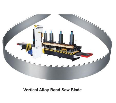 TCT Carbide Wood Saw Blade Processo di saldatura ad alta frequenza per legno duro Larghezza 0,65-1,25 mm