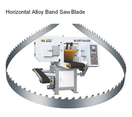 TCT Carbide Wood Saw Blade Processo di saldatura ad alta frequenza per legno duro Larghezza 0,65-1,25 mm