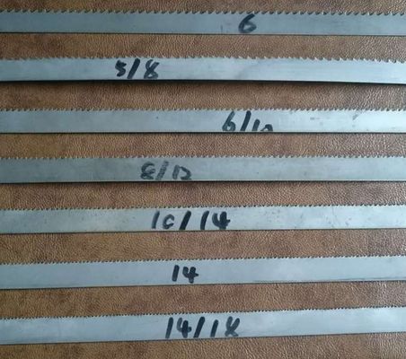 Taglio metallico M42 Lama a sega a fascia con 3/4/6/8/10/13/19 mm di larghezza Supporto personalizzato OEM