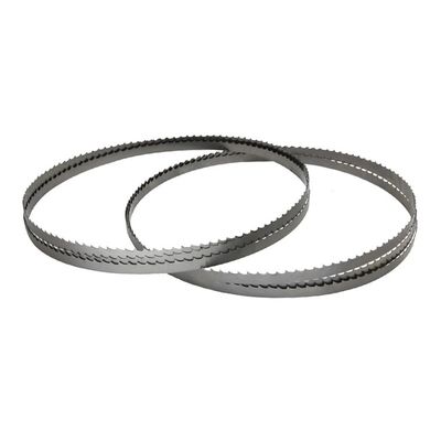 Maschera per affilare lame a seghe a fascia verticale a lame bimetaliche