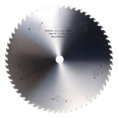 2-5 mm di spessore denti in carburo di alluminio TCT METALIZZAZIONE DI METALIZZAZIONE CIRCULARE con rivestimento in oro