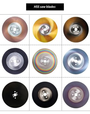 1.0-5.0 mm Spessore della lama M42/W5 Acciaio veloce Lama a sega circolare per taglio di metalli