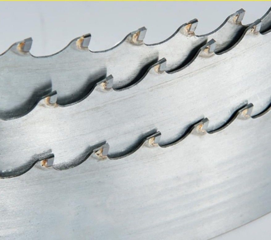 TCT Carbide Wood Saw Blade Processo di saldatura ad alta frequenza per legno duro Larghezza 0,65-1,25 mm