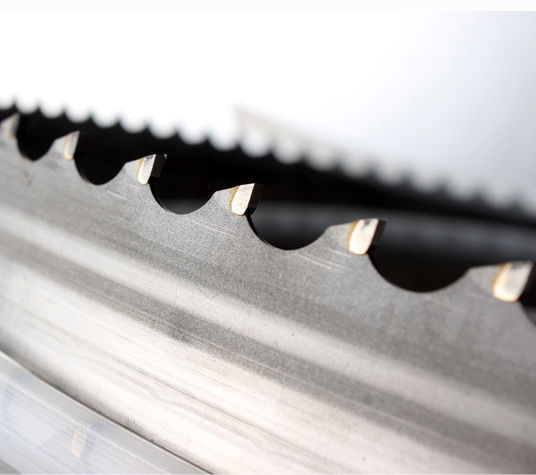 TCT Wood Carbide Tipped Band Saw Blade per il taglio di erba solida su richiesta