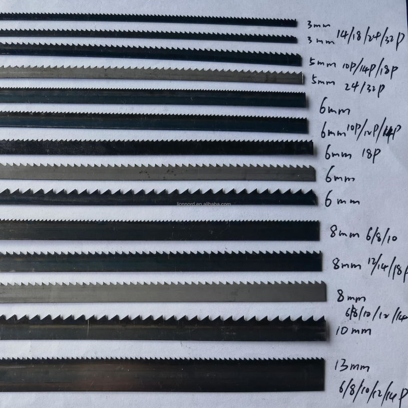 0.6mm Lama da sega per taglio di metallo 3mm 5mm 6mm 8mm 10mm 13mm per taglio di legno e plastica