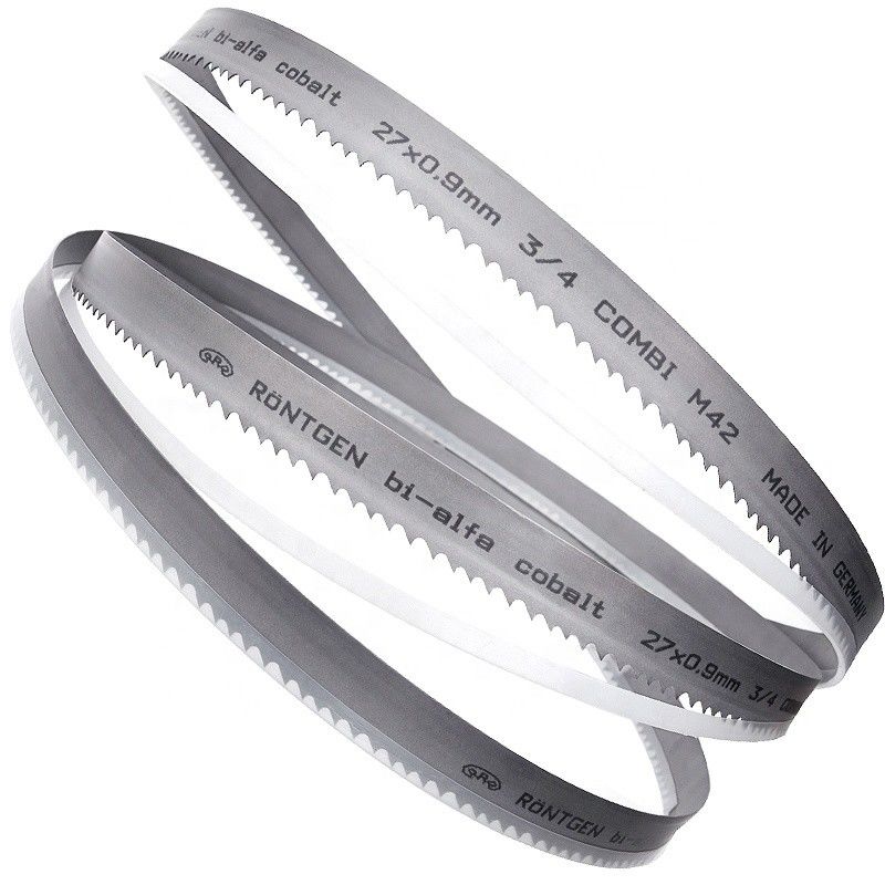 Lata di sega a fascia per barre e tubi di metallo 27/34/41/54/67/80 mm Larghezza Germania RONTGEN